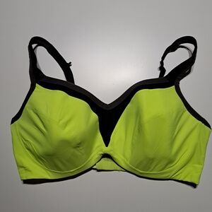 Torrid Neon Yellow and Black Bra 42DDD